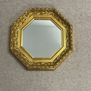 The Bombay Co. Octagon Gold Guilded Mirror